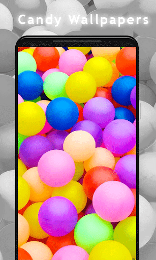 Candy Wallpaper HD - Image screenshot of android app