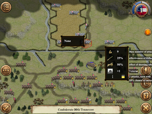 Chickamauga Battles - عکس بازی موبایلی اندروید