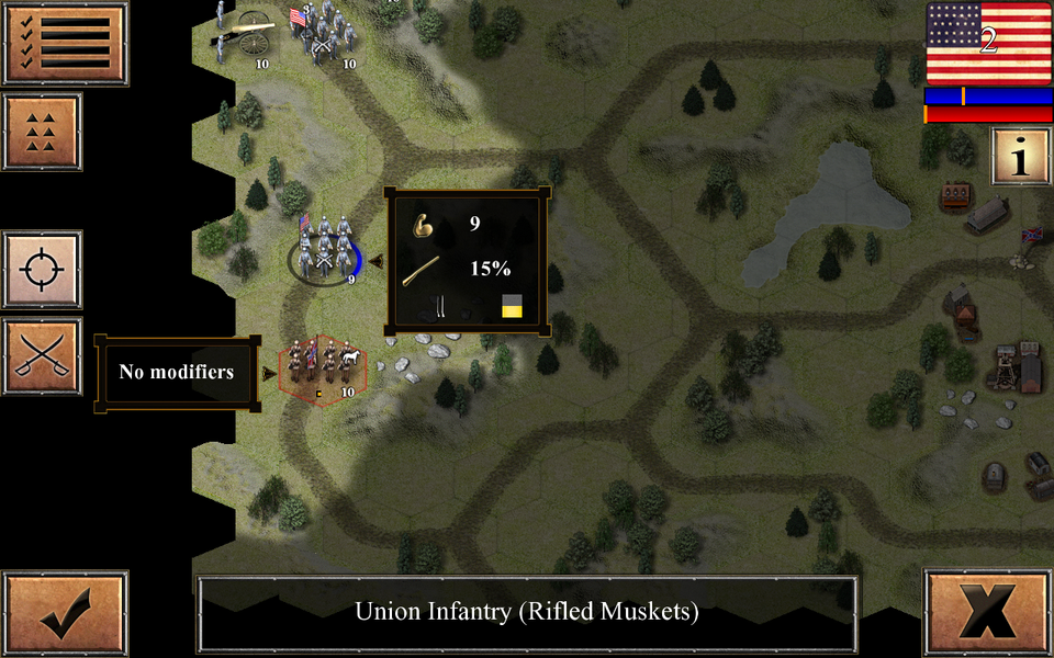 Civil War: 1863 - Gameplay image of android game