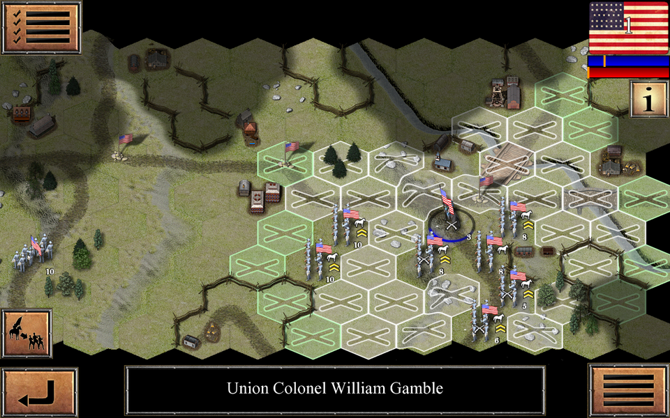 Civil War: 1863 - Gameplay image of android game