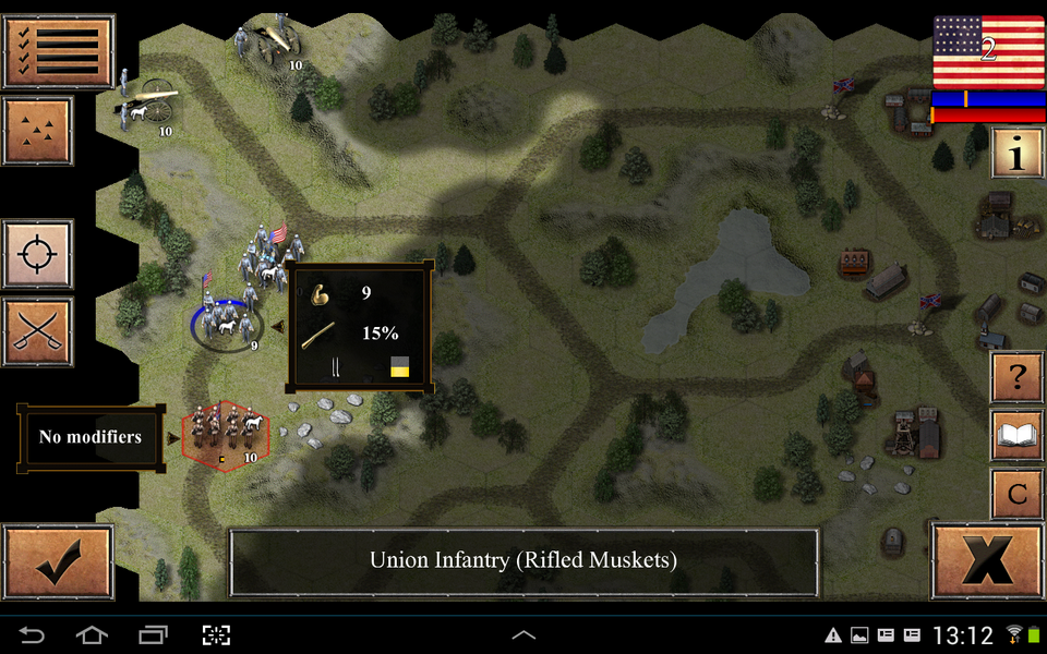 Civil War: 1863 - Gameplay image of android game