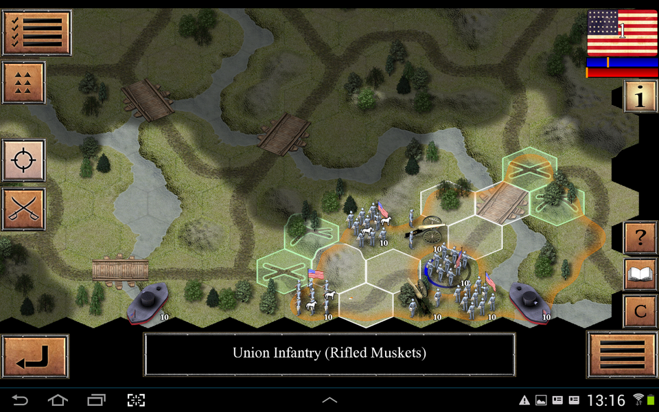 Civil War: 1863 - Gameplay image of android game