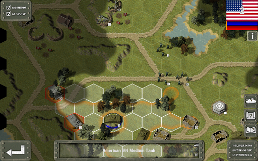 Tank Battle: 1944 - Gameplay image of android game