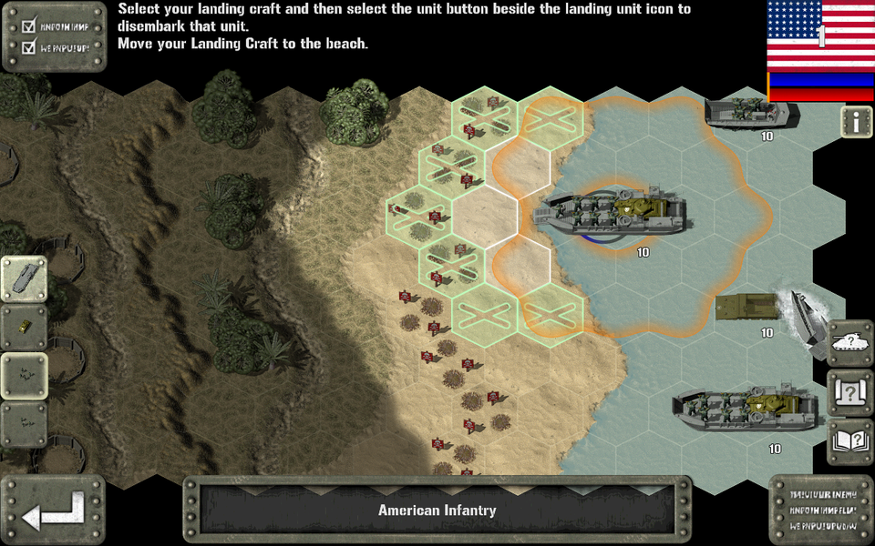 Tank Battle: Pacific - Gameplay image of android game