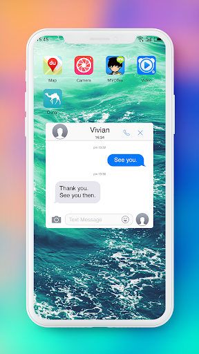 OS ۱۲ Message theme for Sms - عکس برنامه موبایلی اندروید