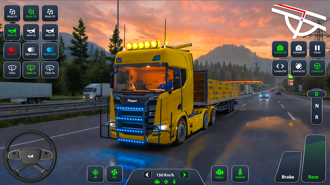 Extreme Truck Game Simulator - عکس بازی موبایلی اندروید