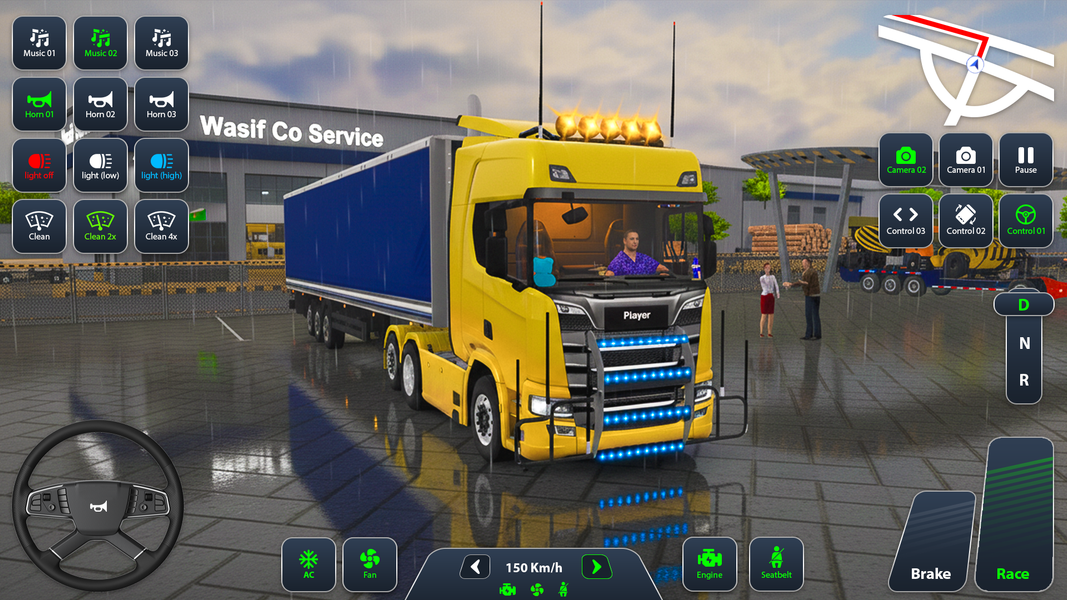 Extreme Truck Game Simulator - Gameplay image of android game