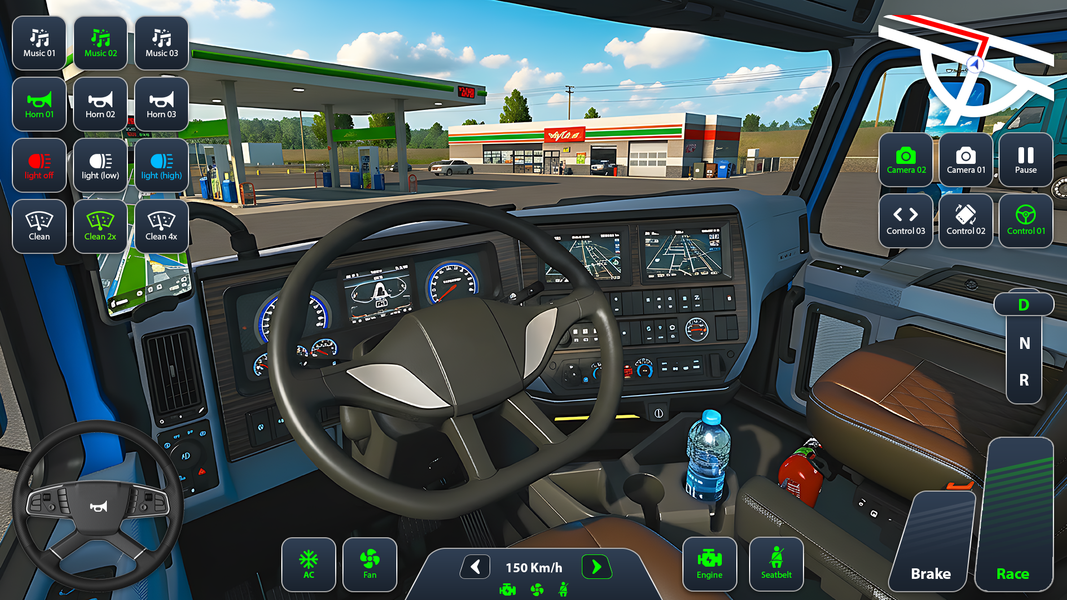 Extreme Truck Game Simulator - عکس بازی موبایلی اندروید