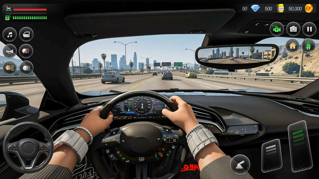 US Car Drive Simulator offline - عکس بازی موبایلی اندروید