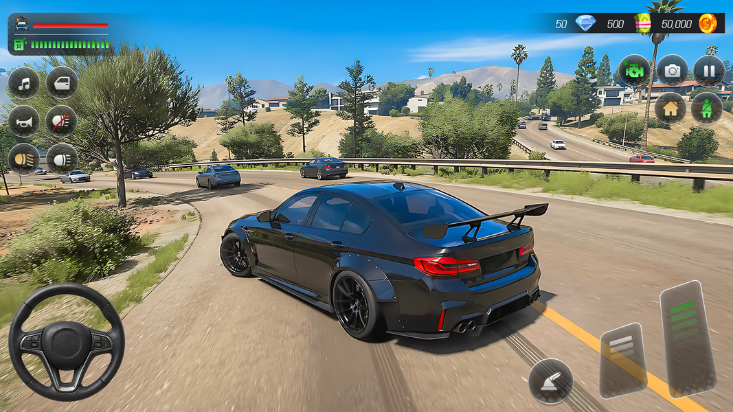 US Car Drive Simulator offline - عکس بازی موبایلی اندروید
