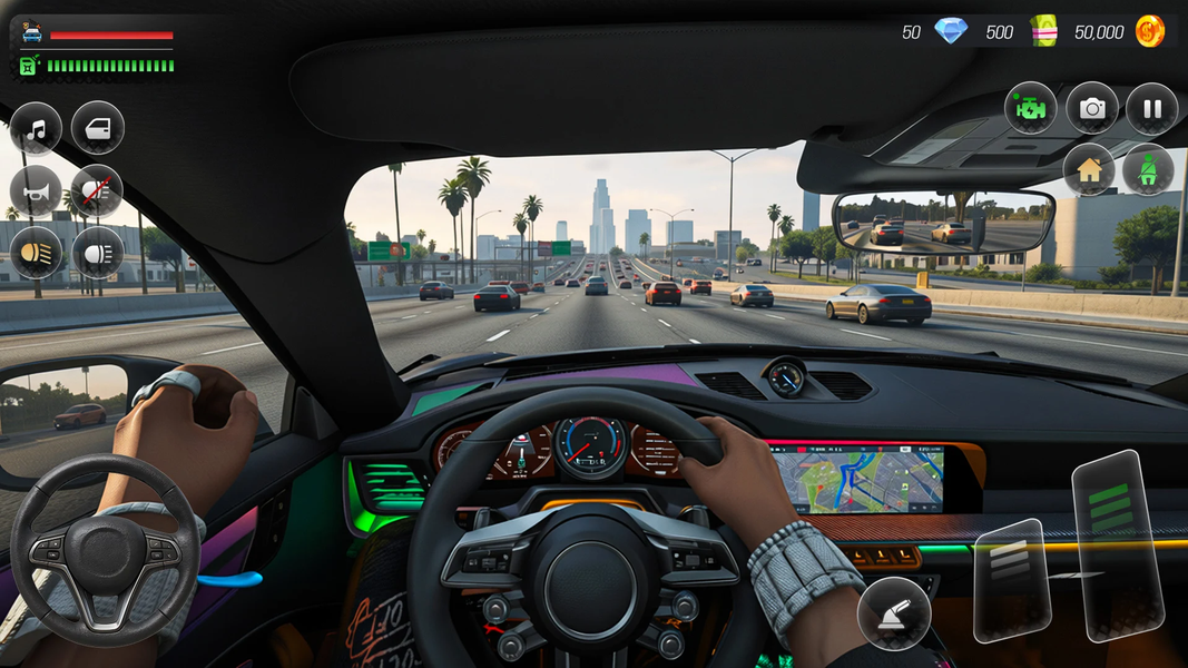 US Car Drive Simulator offline - عکس بازی موبایلی اندروید