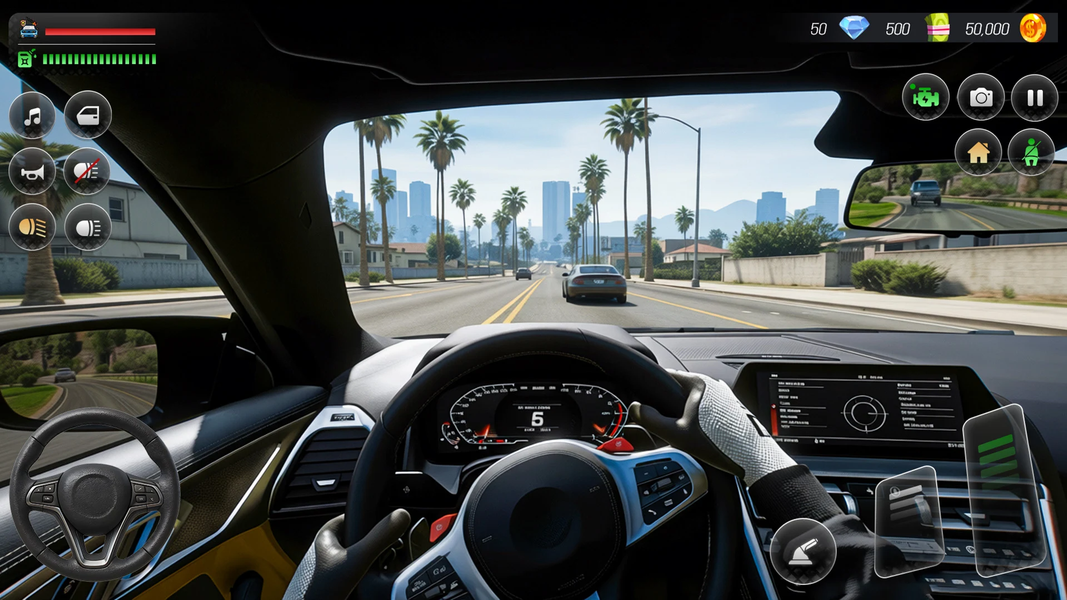 US Car Drive Simulator offline - عکس بازی موبایلی اندروید