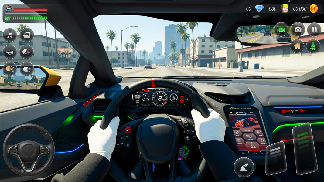 US Car Drive Simulator offline - عکس بازی موبایلی اندروید