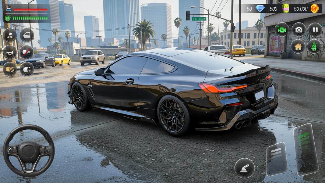 US Car Drive Simulator offline - عکس بازی موبایلی اندروید