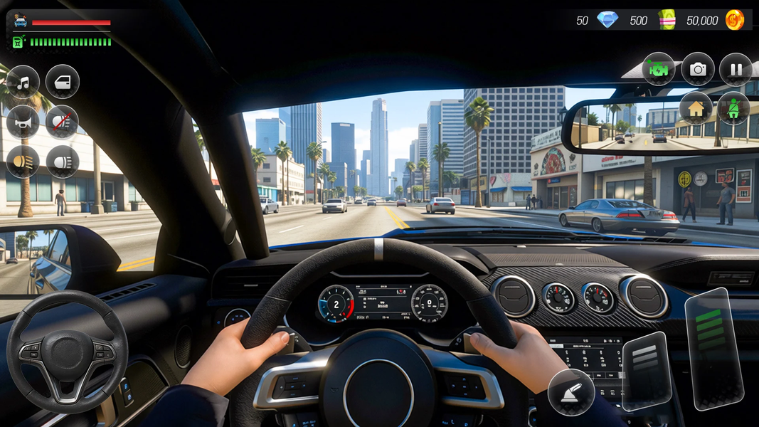 US Car Drive Simulator offline - عکس بازی موبایلی اندروید
