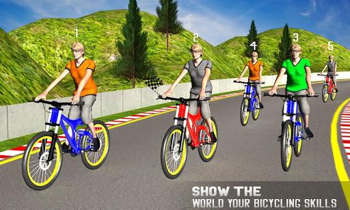 BMX Bicycle Rider Freestyle Racing 2017 - Gameplay image of android game