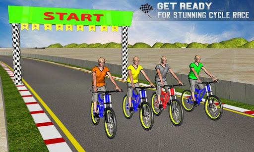 BMX Bicycle Rider Freestyle Racing 2017 - Gameplay image of android game