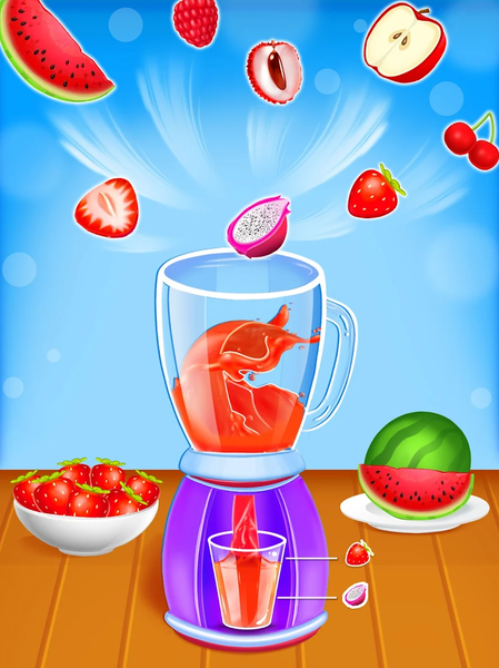 Fruit Mixer: Fruit Games - Gameplay image of android game