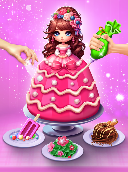 Cake Maker DIY: Baking Games - Gameplay image of android game
