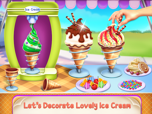 Icecream Cone Cupcake Baking - ساخت بستنی قیفی - عکس بازی موبایلی اندروید