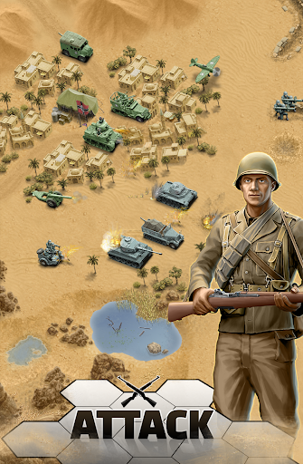 1943 Deadly Desert - Gameplay image of android game