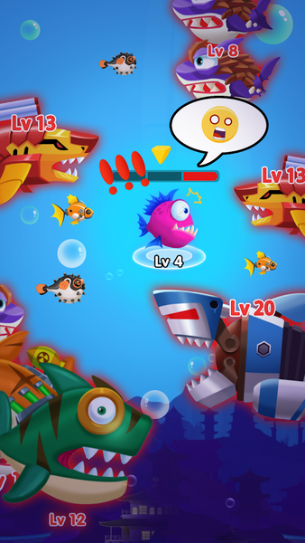 Fish Evolution - عکس بازی موبایلی اندروید