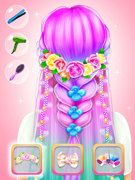 Makeup Game- Hair Salon Artist - Gameplay image of android game