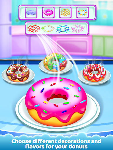 Donut Maker Bake Cooking Games - Image screenshot of android app