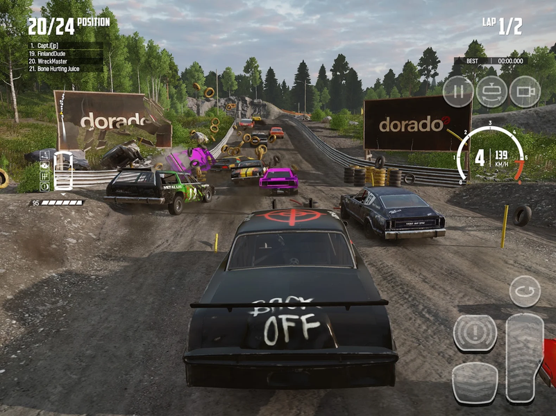 Wreckfest Try & Buy - عکس بازی موبایلی اندروید