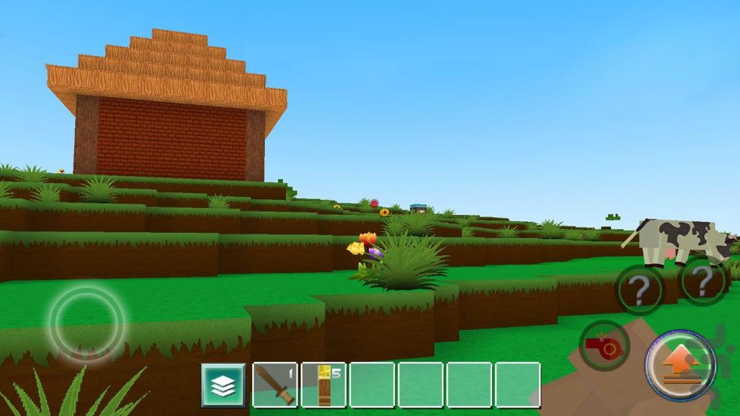 Block Craft - Building Game - Gameplay image of android game