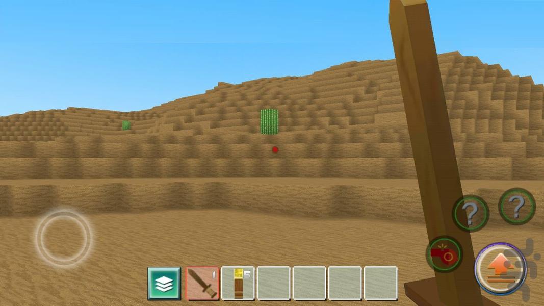 بلوک کرافت - بساز و زندگی کن - عکس بازی موبایلی اندروید