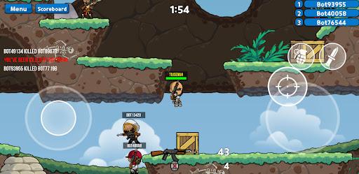Brutal Dude Militia : Hero War - Gameplay image of android game