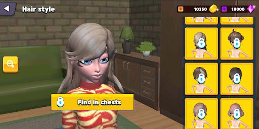 Virtual Girl's Life: Dream Hom - Image screenshot of android app