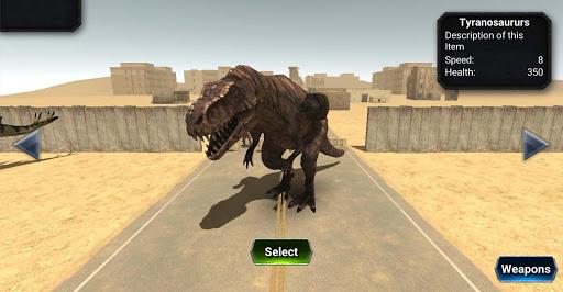 Battle Dinosaur Clash - Gameplay image of android game