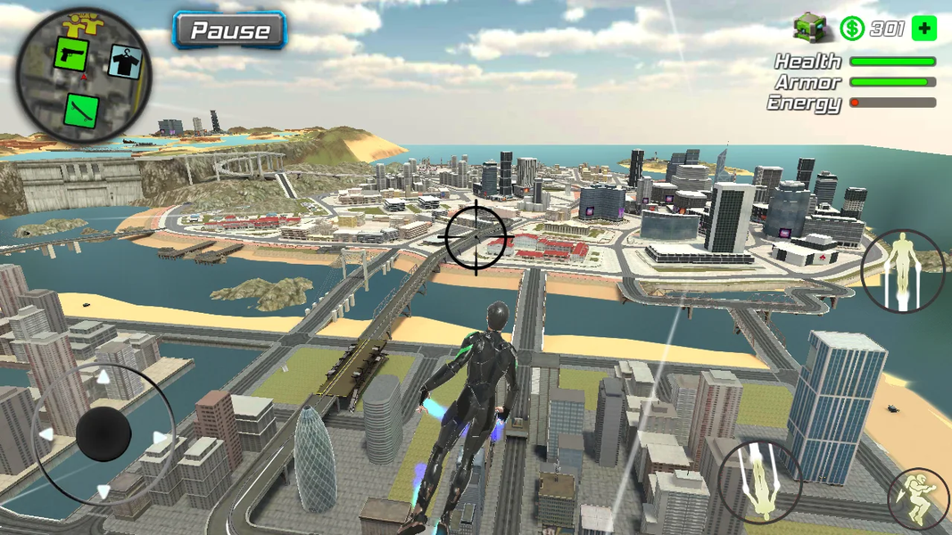 Rope Wing Hero Gangster Vegas - Image screenshot of android app