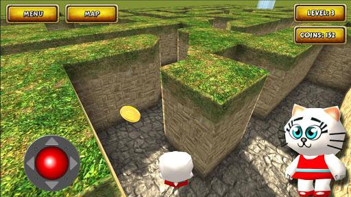 Maze Cartoon labyrinth ۳D HD - عکس بازی موبایلی اندروید