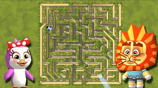 Maze Cartoon labyrinth ۳D HD - عکس بازی موبایلی اندروید