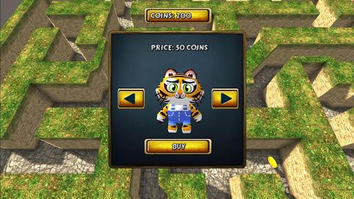 Maze Cartoon labyrinth ۳D HD - عکس بازی موبایلی اندروید