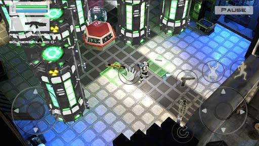 Star Space Robot Galaxy Scifi Modern War Shooter - Gameplay image of android game