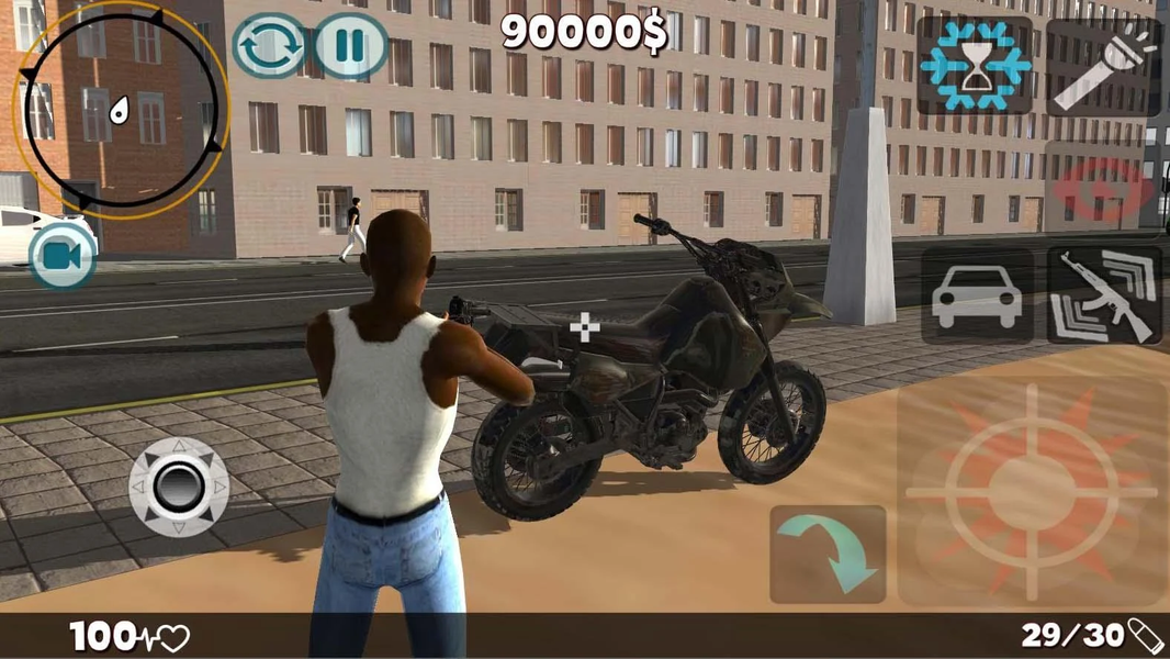 Grand Vegas Gangs Crime 3D - Gameplay image of android game