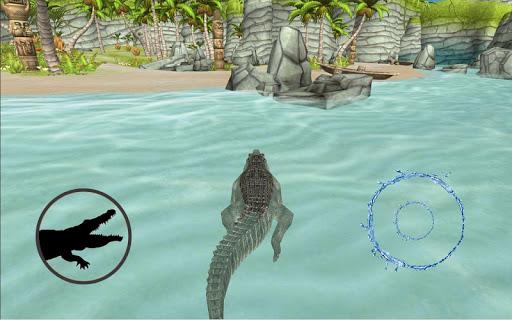 Crocodile Simulator Beach Hunt - عکس بازی موبایلی اندروید