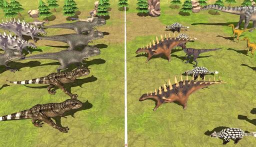 Jurassic Epic Dinosaur Battle - Gameplay image of android game