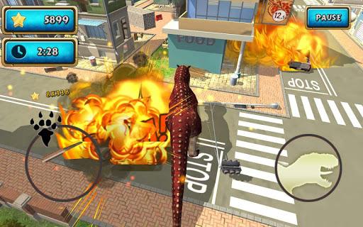 Dinosaur Simulator 2 Dino City - عکس بازی موبایلی اندروید