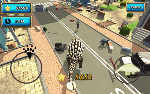 Jogo Dinosaur Simulator 2 Dino City no Jogos 360