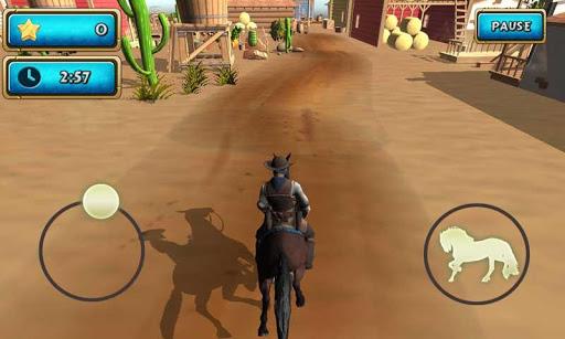 Horse Simulator : Cowboy Rider - عکس بازی موبایلی اندروید