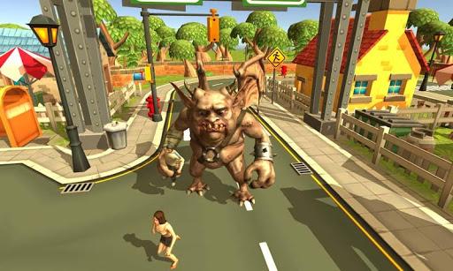 Monster Simulator Trigger City - Gameplay image of android game