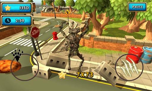 Monster Simulator Trigger City - عکس بازی موبایلی اندروید