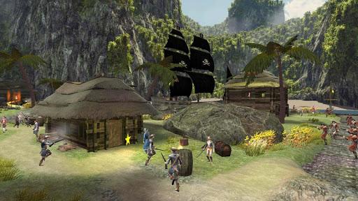Ninja Assassin Hero 7 Pirates - Gameplay image of android game