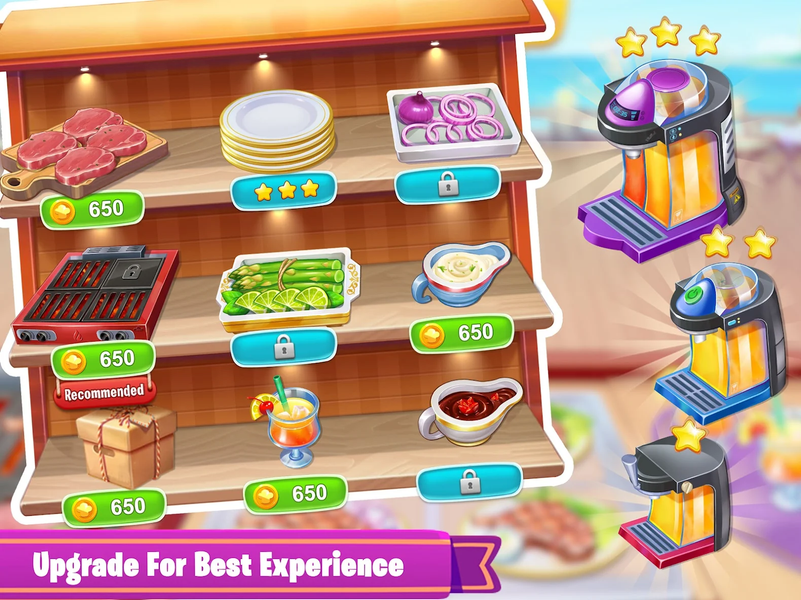 Cooking Restaurant Food Games - Gameplay image of android game