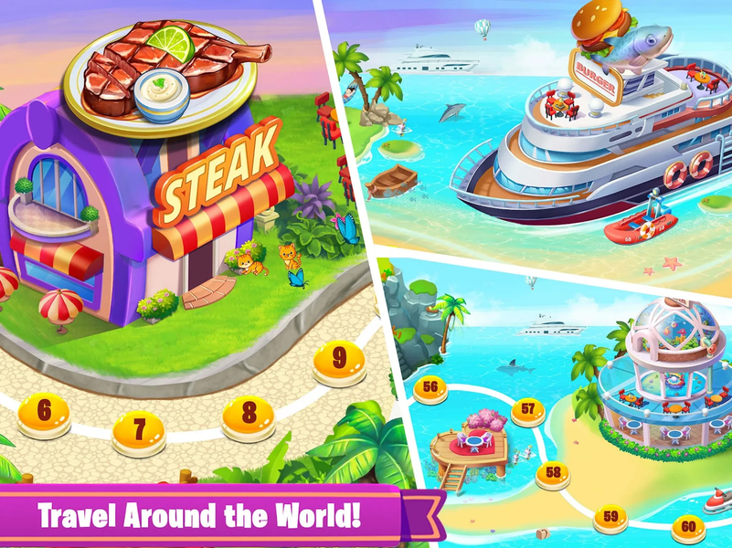 Cooking Restaurant Food Games - Gameplay image of android game